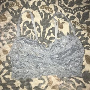 Grey Lace Bralette Nordstrom